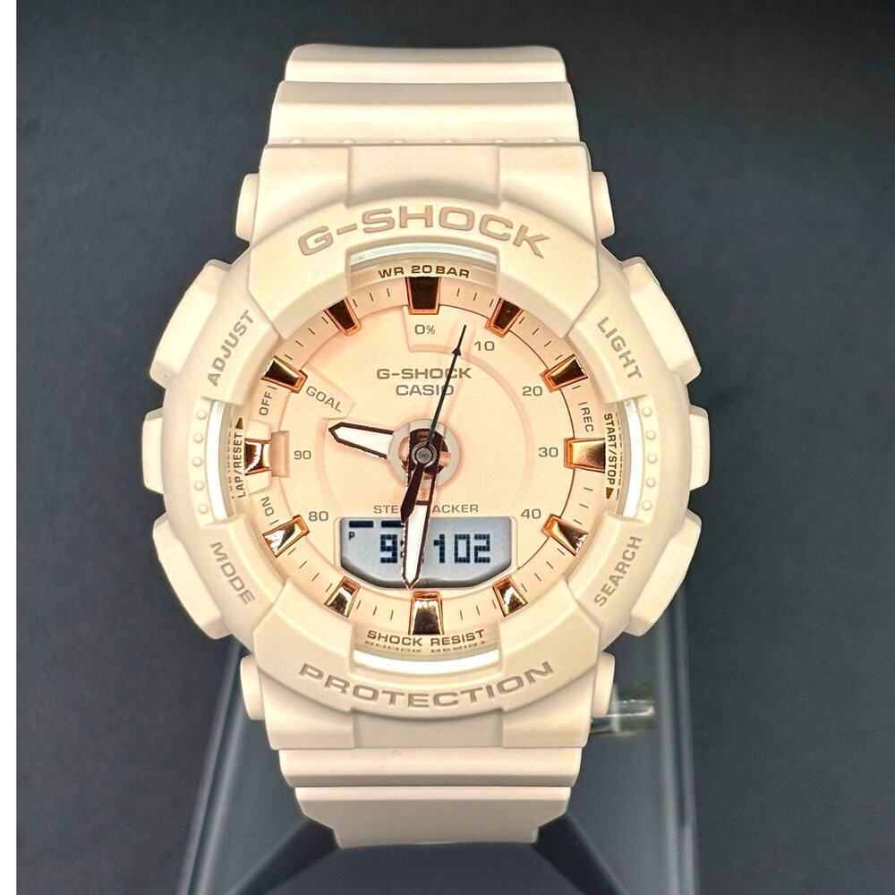 Casio G-Shock GMA-S130PA-4A Pink Step Tracker Unworn Discontinued